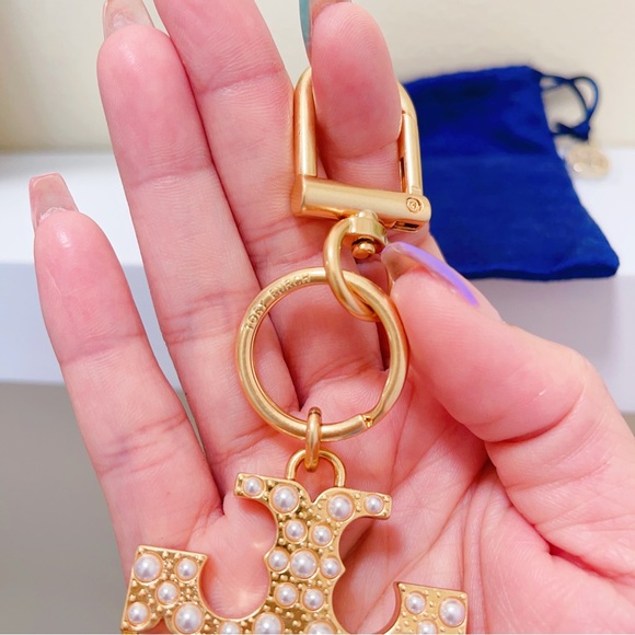 Tory Burch Pearl Keychain - Picture 3 of 4